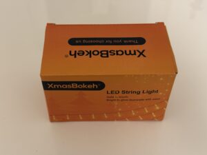 Test: XmasBokeh LED Lichterkette Außen 10m